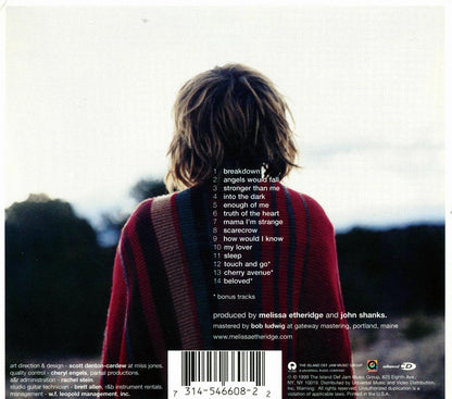Melissa Etheridge Breakdown Music CD