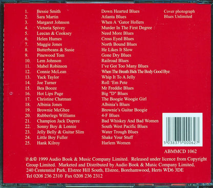 Bessie Smith, Maggie Jones, Hot Lips Page, Hank Kilroy, Etc. - Harlem Blues (25 tracks) Music CD