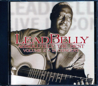 Leadbelly Absolutely The Best Volume 2 In Concert marked/ltd stock Music CD
