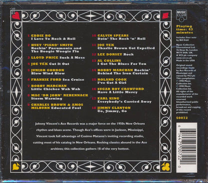 Earl King, Eddie Bo, Huey Piano Smith, Joe Tex, Etc. - Kings Of New Orleans Rock 'n' Roll: 18 Classics From The Vaults Of Ace Records Music CD