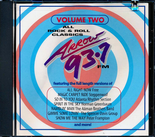 Peter Frampton Rod Stewart The Allman Brothers Band Nazareth Etc All Rock & Roll Classics Volume 2 Arrow 937 FM Music CD