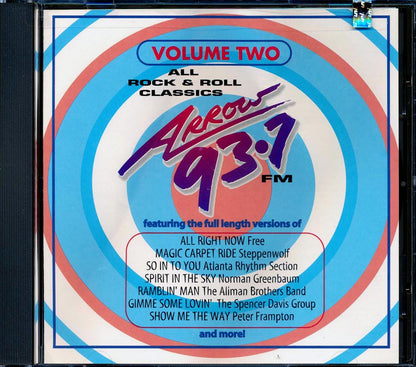 Peter Frampton, Rod Stewart, The Allman Brothers Band, Nazareth, Etc. - All Rock & Roll Classics Volume 2: Arrow 93.7 FM Music CD