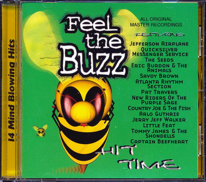 Jefferson Airplane, Quicksilver Messenger Service, The Seeds, Eric Burdon & The Animals, Etc. - Feel The Buzz: Hit Time Music CD