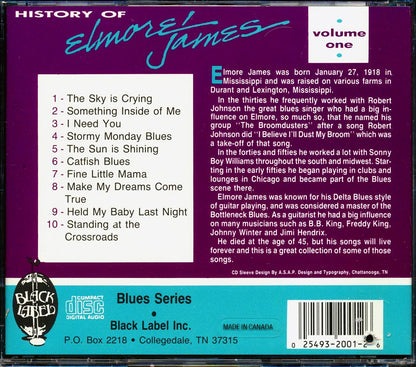 Elmore James - History Of Elmore James Volume 1 (marked/ltd stock) Music CD