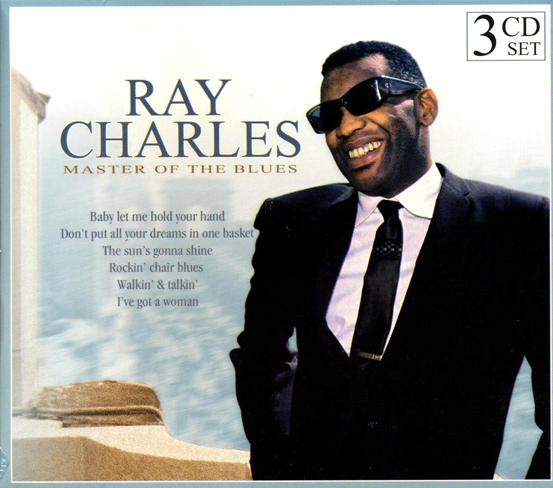Ray Charles Master Of The Blues 54 tracks 3xCD Music CD