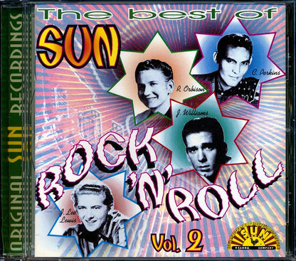 Roy Orbison, Charlie Rich, Smokey Joe Baugh, Wade Cagle & The Escorts, Etc. - The Best Of Sun Rock 'n' Roll Volume 2 Music CD