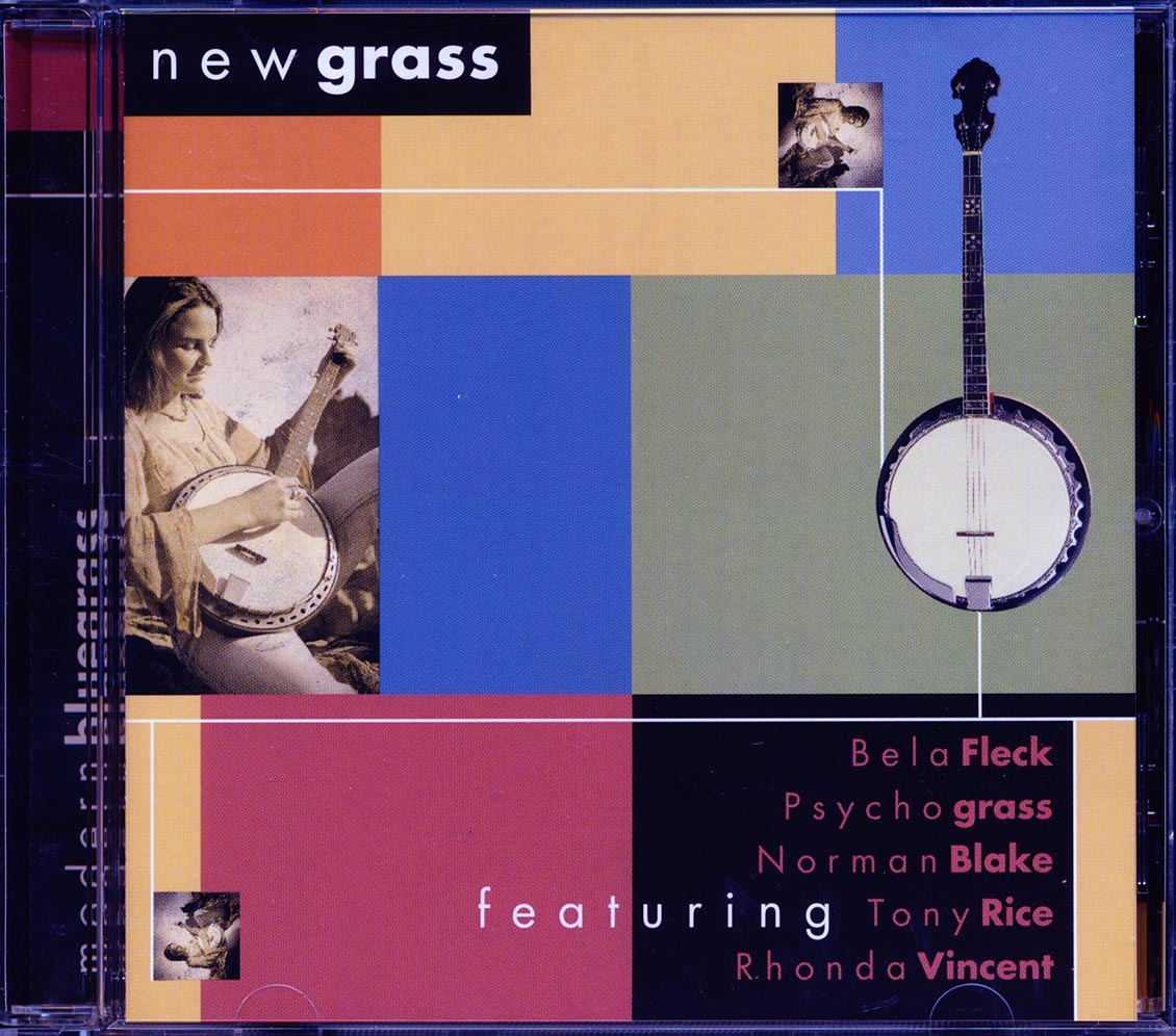 Bela Fleck, Psychograss, Rhonda Vincent, Mountain Heart, Normal Blake, Tony Rice, Etc. - New Grass: Modern Bluegrass (marked/ltd stock) Music CD