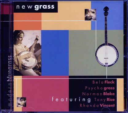 Bela Fleck, Psychograss, Rhonda Vincent, Mountain Heart, Normal Blake, Tony Rice, Etc. - New Grass: Modern Bluegrass (marked/ltd stock) Music CD