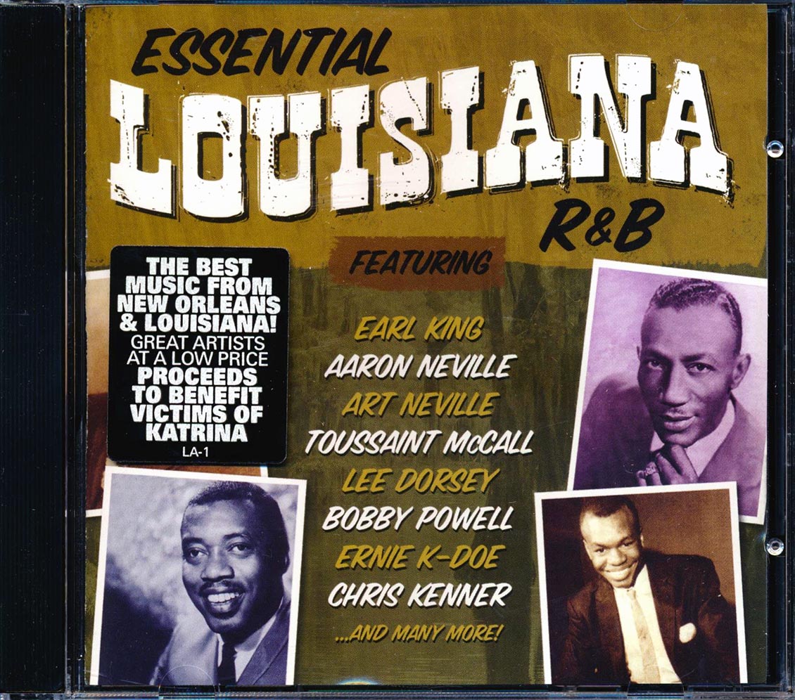 Earl King, Aaron Neville, Lee Dorsey, Art Neville, Toussaint McCall, Etc. - Essential Louisiana R&B (marked/ltd stock) Music CD