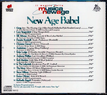 Soft Machine, Gong, Luca Spagnoletti, Etc. - New Age Babel Music CD