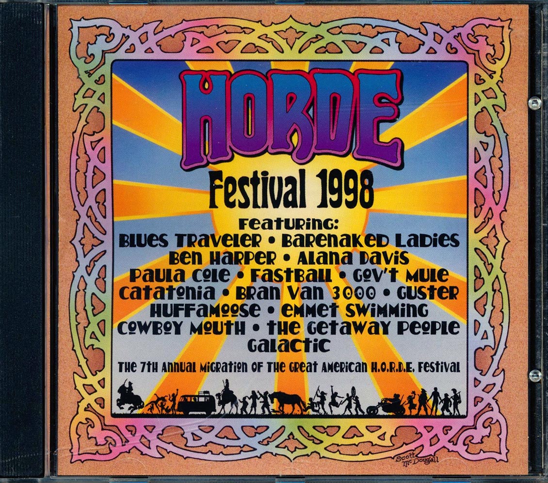 Ben Harper, Blues Traveler, Barenaked Ladies, Etc. - HORDE Festival 1998 Music CD