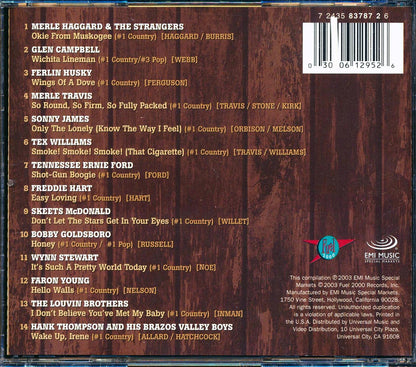 Glen Campbell, Merle Haggard, Merle Travis, Sonny James, Faron Young, Etc. - The Kings Of Classic Country (marked/ltd stock) Music CD