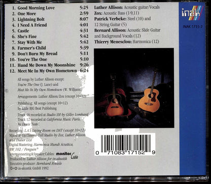 Luther Allison - Hand Me Down My Moonshine (marked/ltd stock) Music CD
