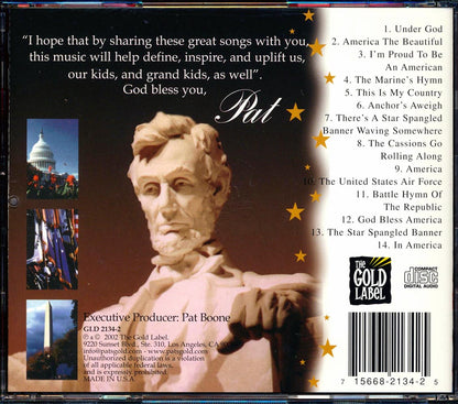 Pat Boone - Pat Boone's American Glory Music CD