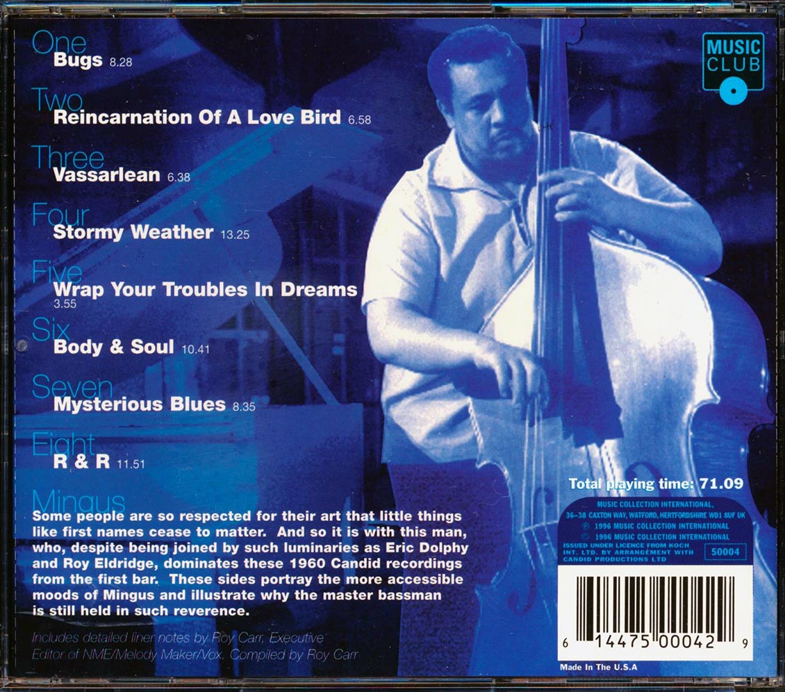 Charles Mingus - In A Soulful Mood Music CD