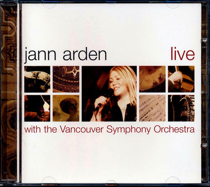 Jann Arden - Live With The Vancouver Symphony Orchestra Music CD
