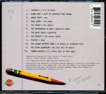 Rod Stewart, The Moody Blues, Jackson 5, Diana Ross, Etc. - Class Reunion 1970: Greatest Hits Of 1970 Music CD