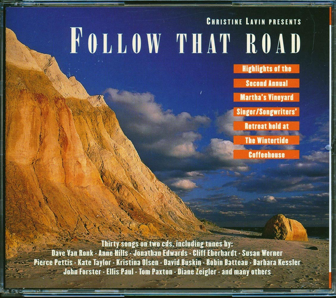 Dave Van Ronk, Anne Hills, Jonathan Edwards, Cliff Eberhardt, Susan Werner, Etc. - Follow That Road: 2nd Annual Vineyard Retreat (30 tracks) (2xCD) (marked/ltd stock) Music CD