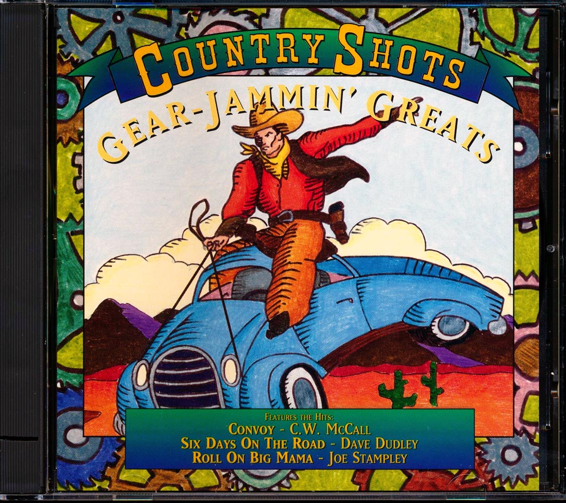 CW McCall, Red Simpson, Dave Dudley, Joe Stampley, Dick Curless, Etc. - Country Shots: Gear-Jammin' Greats (marked/ltd stock) Music CD