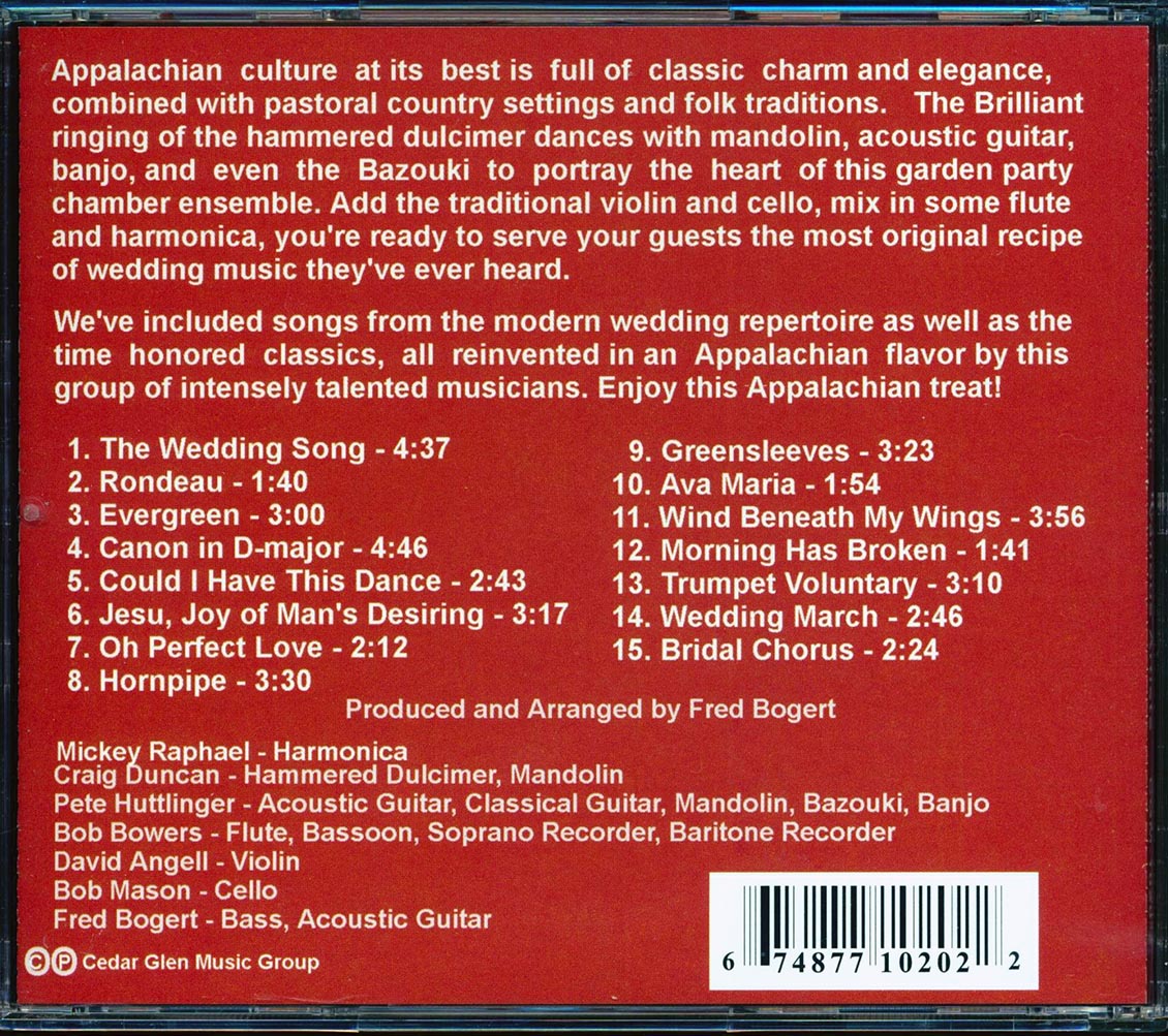 Various - Appalachian Wedding Gifts Music CD
