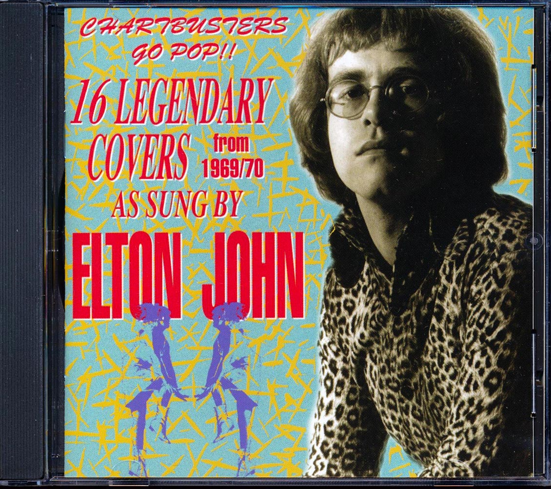 Elton John - 16 Legendary Covers From 1969-70 As Sung By Elton John: Chartbusters Go Pop (incl. large booklet) (marked/ltd stock) Music CD