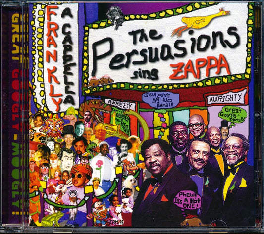 The Persuasions Frankly A Capella The Persuasions Sing Zappa Music CD