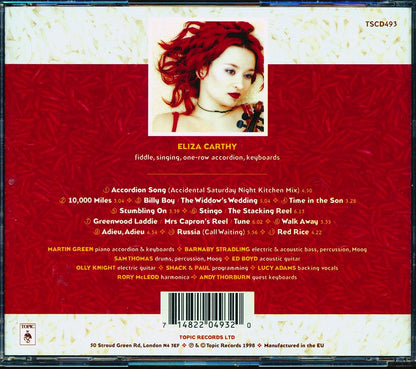 Eliza Carthy - Red Music CD