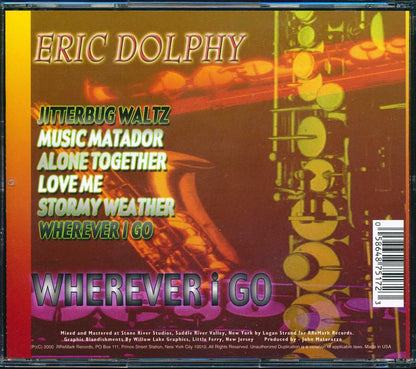 Eric Dolphy - Wherever I Go Music CD