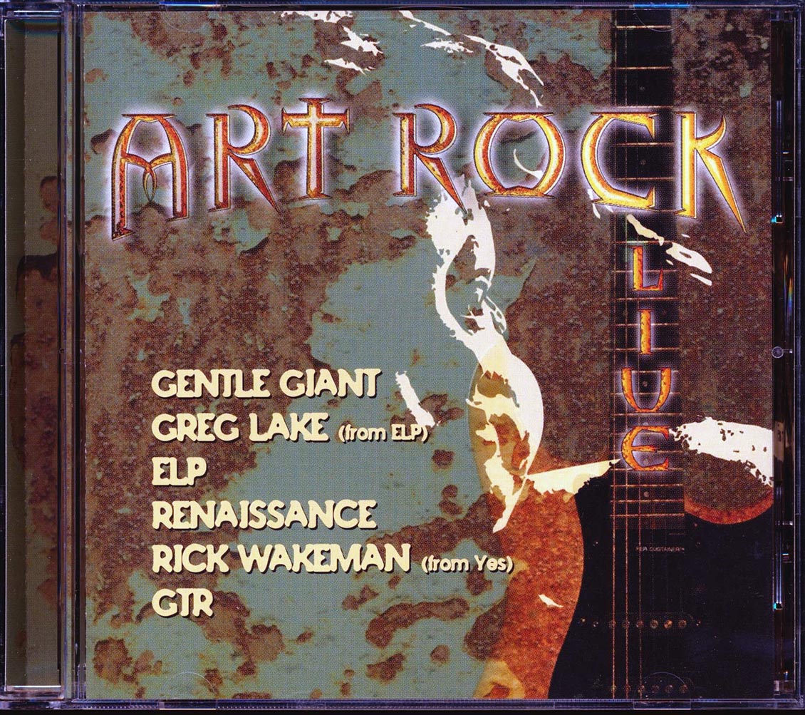 Gentle Giant, ELP, Renaissance, GTR, Rick Wakeman, Greg Lake - Art Rock Live Music CD
