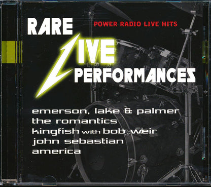 ELP, America, The Romantics, Kingfish, Etc. - Rare Live Performances: Power Radio Live Hits Music CD
