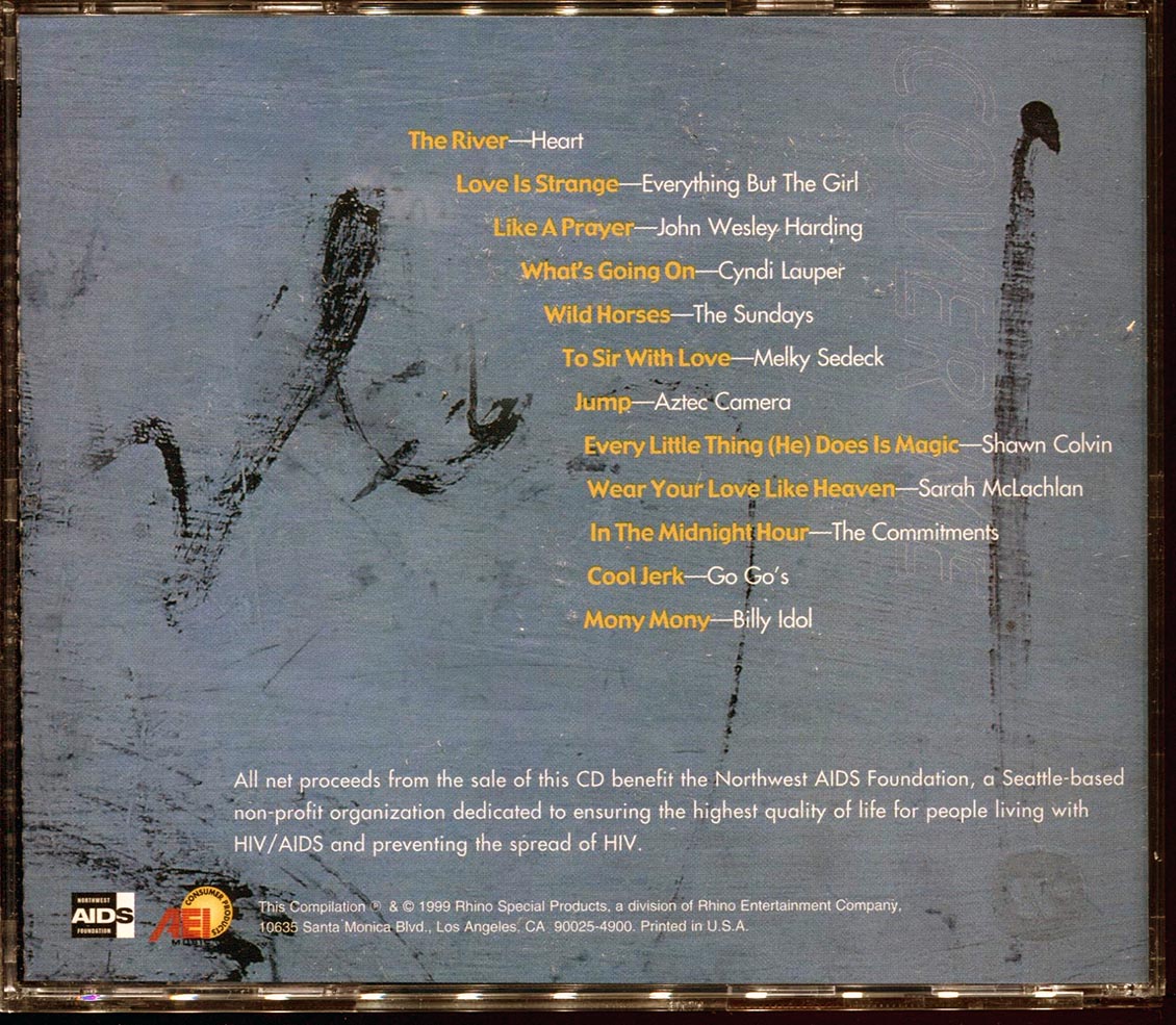 Heart, The Go Go's, Billy Idol, Everything But The Girl, Cyndi Lauper, Etc. - Cover Me Music CD