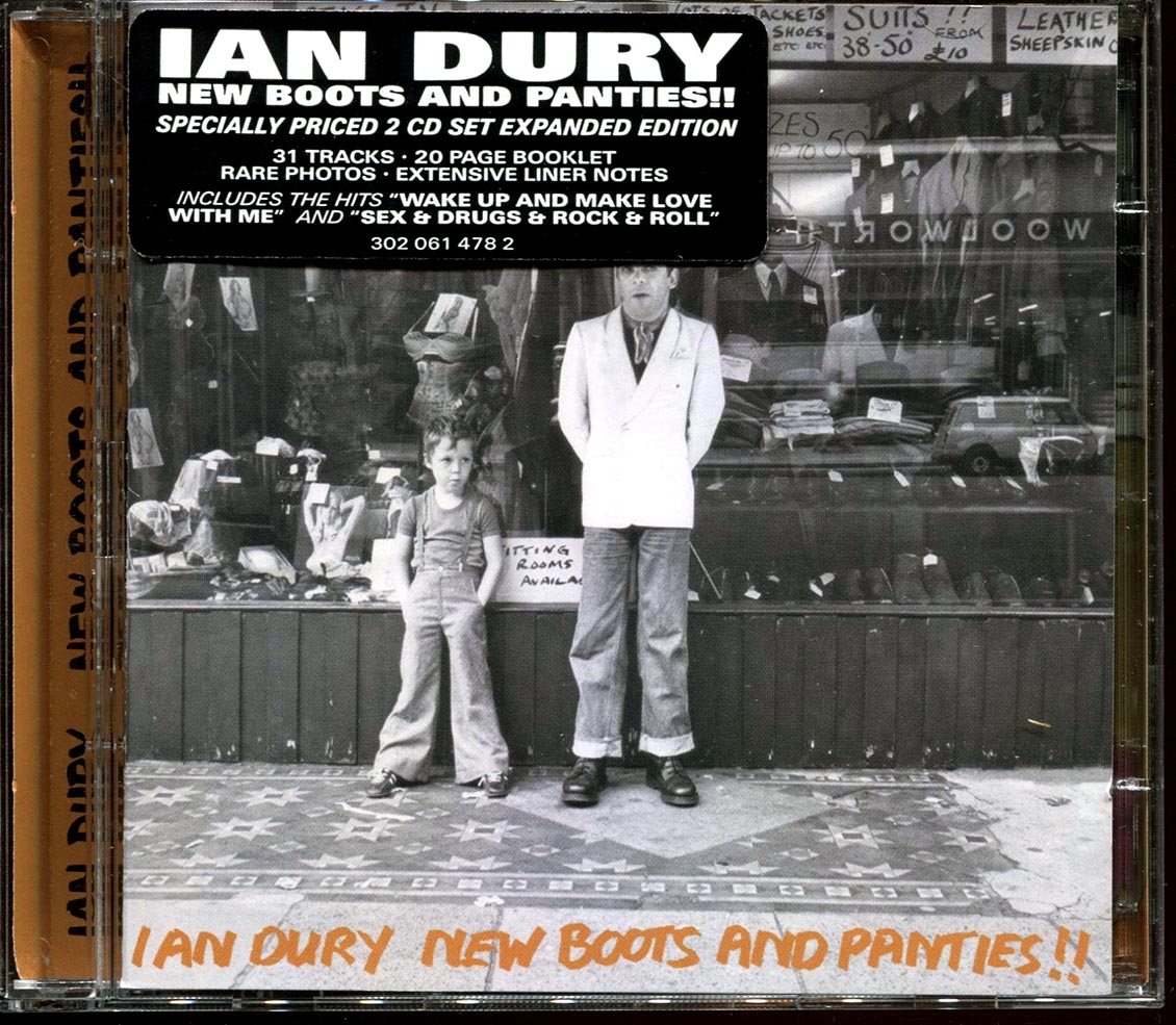 Ian Dury - New Boots And Panties!! (31 tracks) (2xCD) (marked/ltd stock) Music CD