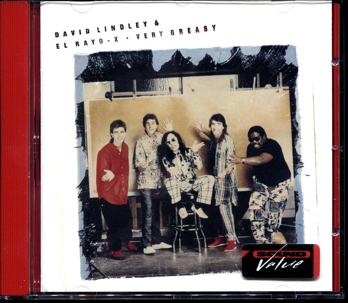 David Lindley & El Rayo-X - Very Greasy Music CD
