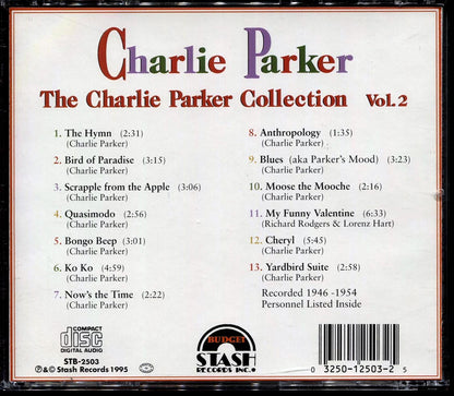 Charlie Parker - The Charlie Parker Collection Volume 2 Music CD