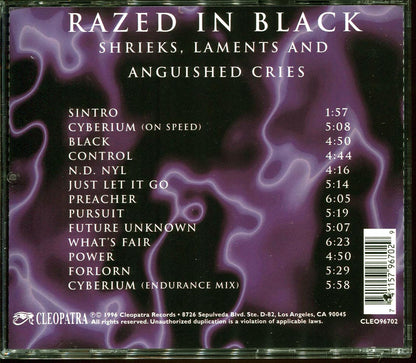 Razed In Black - Shrieks, Laments And Anguished Cries (marked/ltd stock) Music CD