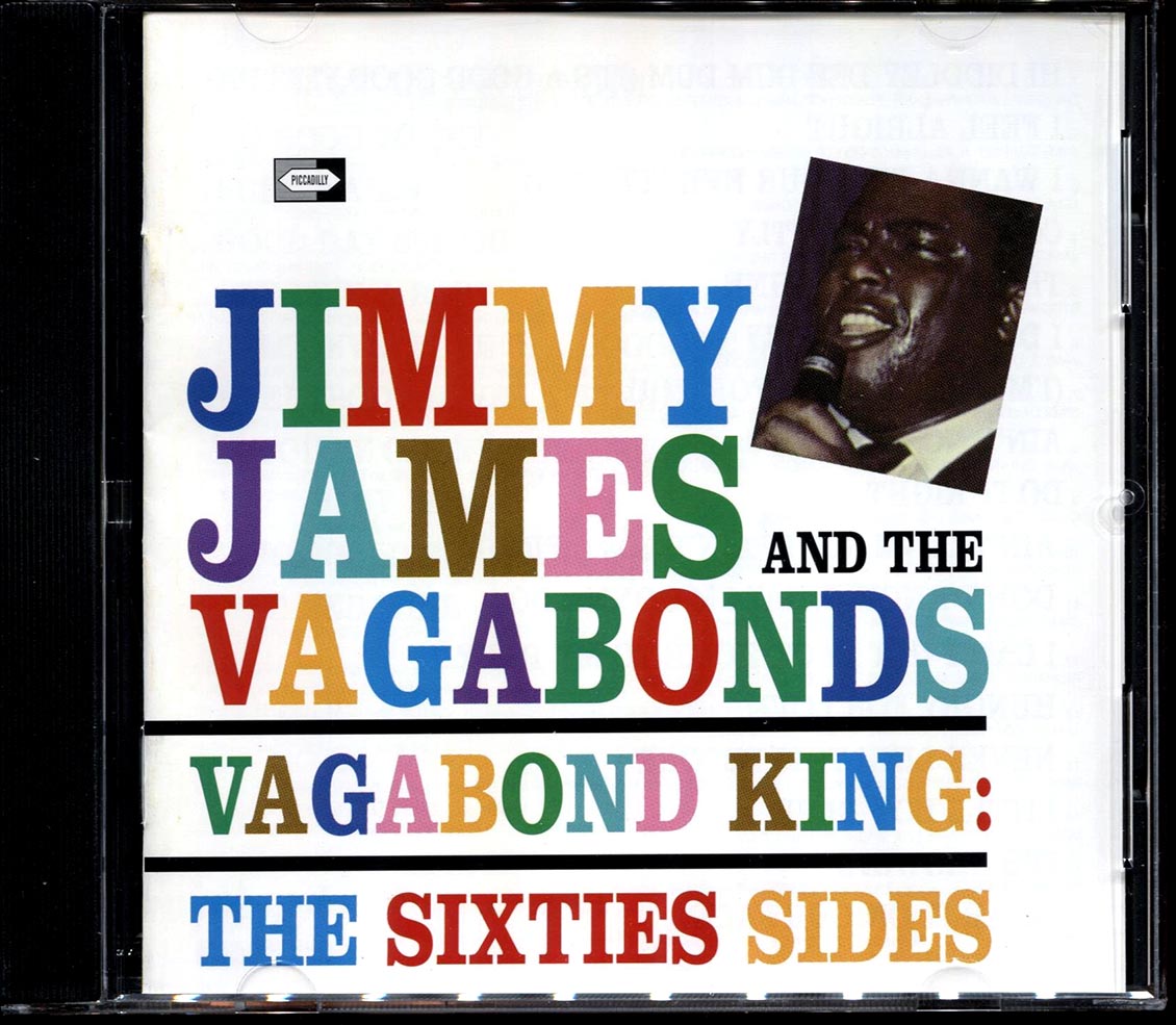 Jimmy James & The Vagabonds Vagabond King The Sixties Sides 28 tracks Music CD