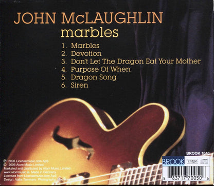 John McLaughlin - Marbles Music CD