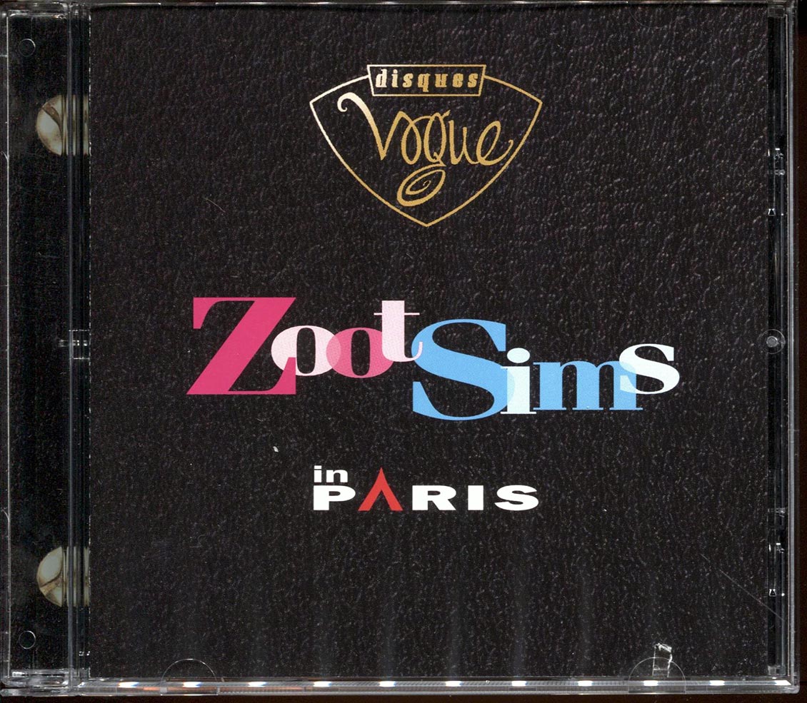 Zoot Sims - Zoot Sims In Paris (Disques Vogue) Music CD