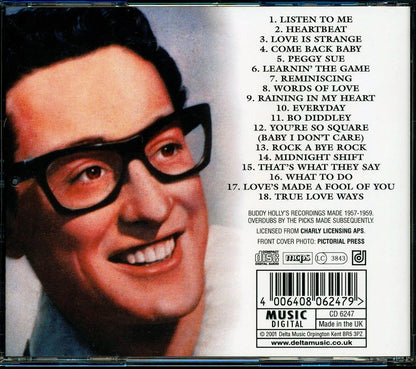 Buddy Holly & The Picks - Peggy Sue Music CD