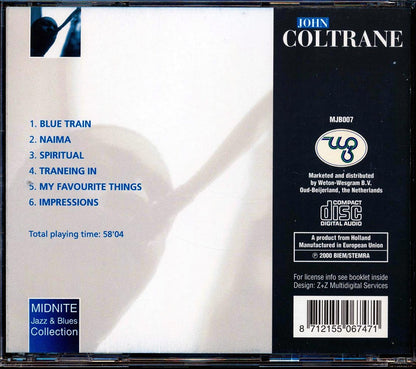 John Coltrane Sax Impressions Music CD