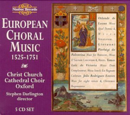 European Choral Music: 1525-1751 / Various - European Choral Music: 1525-1751 / Various - Music CD