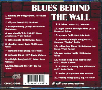 Roosevelt Sykes, Junior Wells, Big Joe Turner, Otis Rush, Etc. - Blues Behind The Wall: East Berlin 1966 Music CD