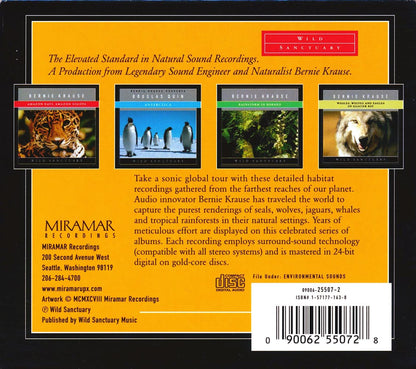 Bernie Krause - The Four Corners Of The World: Wild Sanctuary (4xCD) Music CD