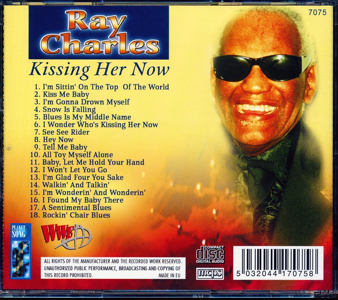 Ray Charles - Kissing Her Now Music CD