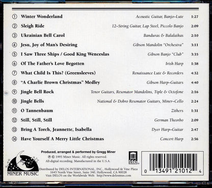 Gregg Miner - A Christmas Collection Volume 1: Featuring The Miner Museum Of Vintage, Exotic And Just Plain Unusual Musical Instruments Music CD