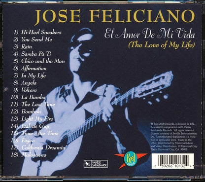 Joe Feliciano - El Amor De Mi Vida (The Love Of My Life) (marked/ltd stock) Music CD