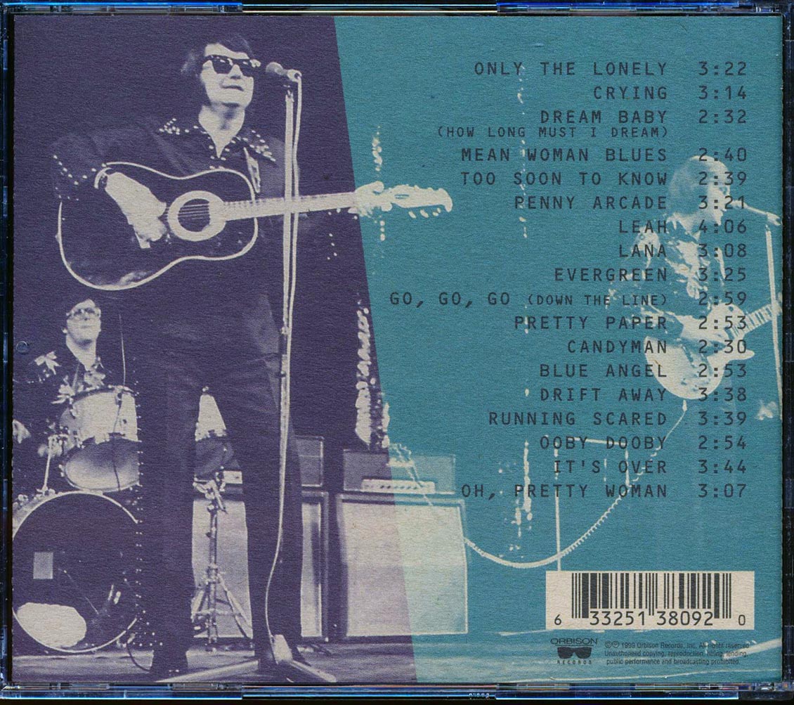 Roy Orbison - Live From Quee's Theatre October 18, 1975, Hornchurch, England Music CD