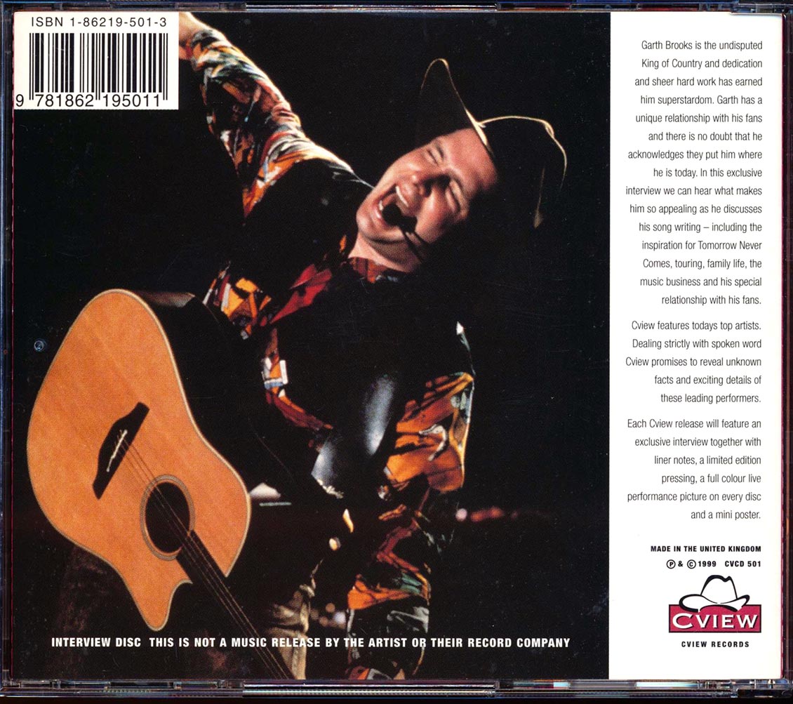 Garth Brooks - The Interview Music CD
