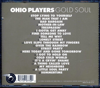 Ohio Players - Gold Soul (20 tracks) (gold CD) (marked/ltd stock) Music CD