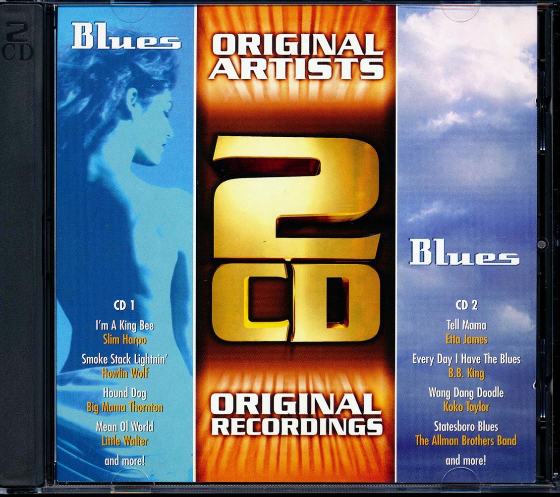 Slim Harpo, Howlin' Wolf, Sonny Boy Williamson, Lowell Fulson, Etc. - Blues (20 tracks) (2xCD) Music CD